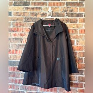 Gallery Dark Copper Nylon Coat Women’s Size:M NWT